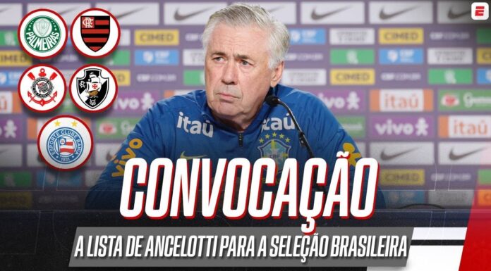 Convocação da Seleção Brasileira 2025: lista de Ancelotti para amistosos contra Senegal e Tunísia Convocação da Seleção Brasileira 2025