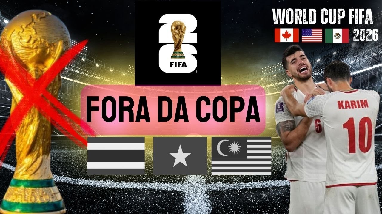 Craques fora da Copa do Mundo 2026