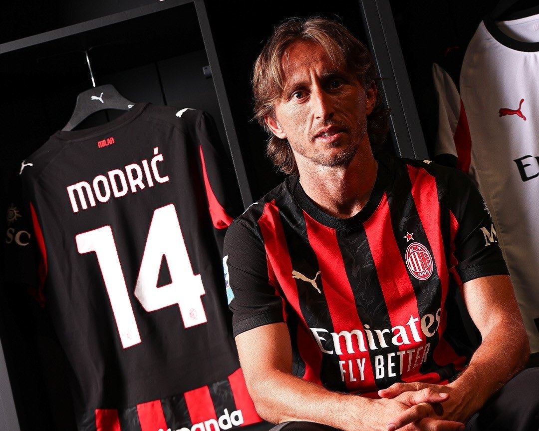 Luka Modric no Milan