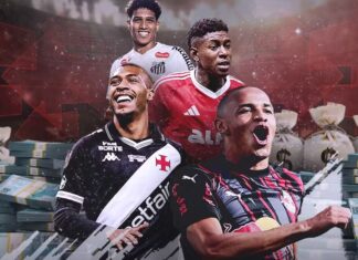 Clubes da Série A ultrapassam R$ 1 bilhão em vendas de jogadores; Vasco lidera ranking Clubes da Série A ultrapassam R$ 1 bilhão