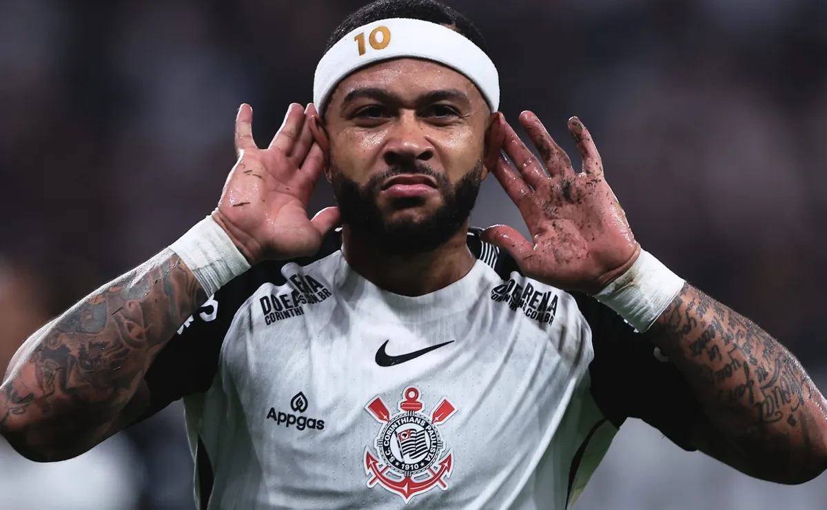 Corinthians define plano em três etapas para renovar com Memphis Depay