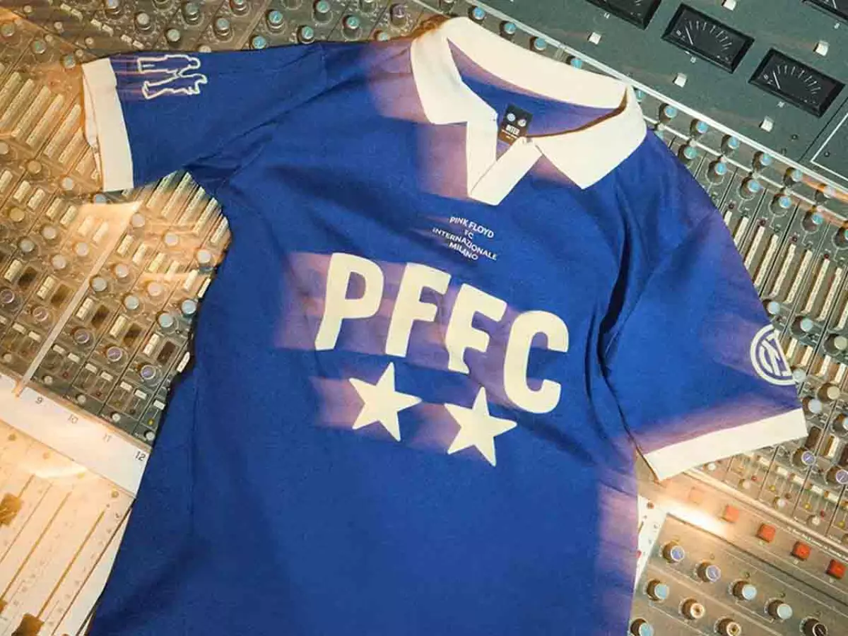 Inter de Milão lança coleção inspirada no Pink Floyd