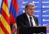 Laporta renuncia à presidência do Barcelona e aposta em Messi para eleição de 2026 Laporta renuncia à presidência do Barcelona