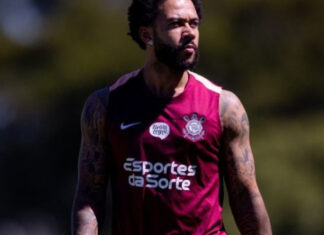 Memphis inicia transição física no Corinthians e se aproxima de retorno; Gui Negão também evolui Memphis inicia transição física no Corinthians e se aproxima de retorno