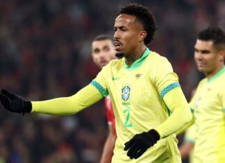 Militão sente lesão pelo Real Madrid e preocupa a Seleção Brasileira Militão sente lesão pelo Real Madrid