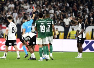 STJD denuncia Corinthians após confusão no clássico e pode aplicar punições STJD denuncia Corinthians após confusão no clássico