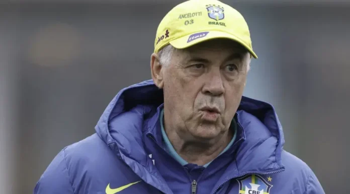 Ancelotti acompanha Athletico-PR x Flamengo às vésperas da convocação e aumenta expectativa sobre lista da Seleção Ancelotti acompanha Athletico-PR x Flamengo às vésperas da convocação
