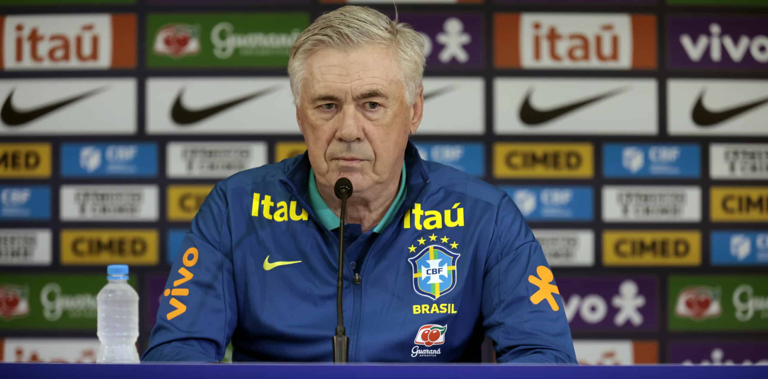 Ancelotti confirma escalação do Brasil contra o Panamá