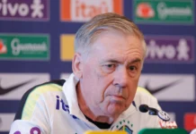 Ancelotti faz mudanças de última hora na lista da Copa e deixa nomes importantes fora da convocação Ancelotti faz mudanças de última hora na lista da Copa