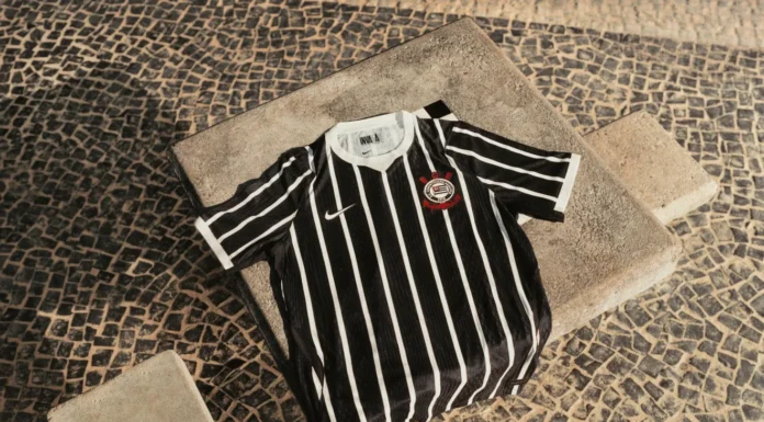 Corinthians lança uniforme inspirado na Invasão Corintiana de 1976 e aposta em memória histórica para fortalecer identidade Corinthians lança uniforme inspirado na Invasão Corintiana de 1976