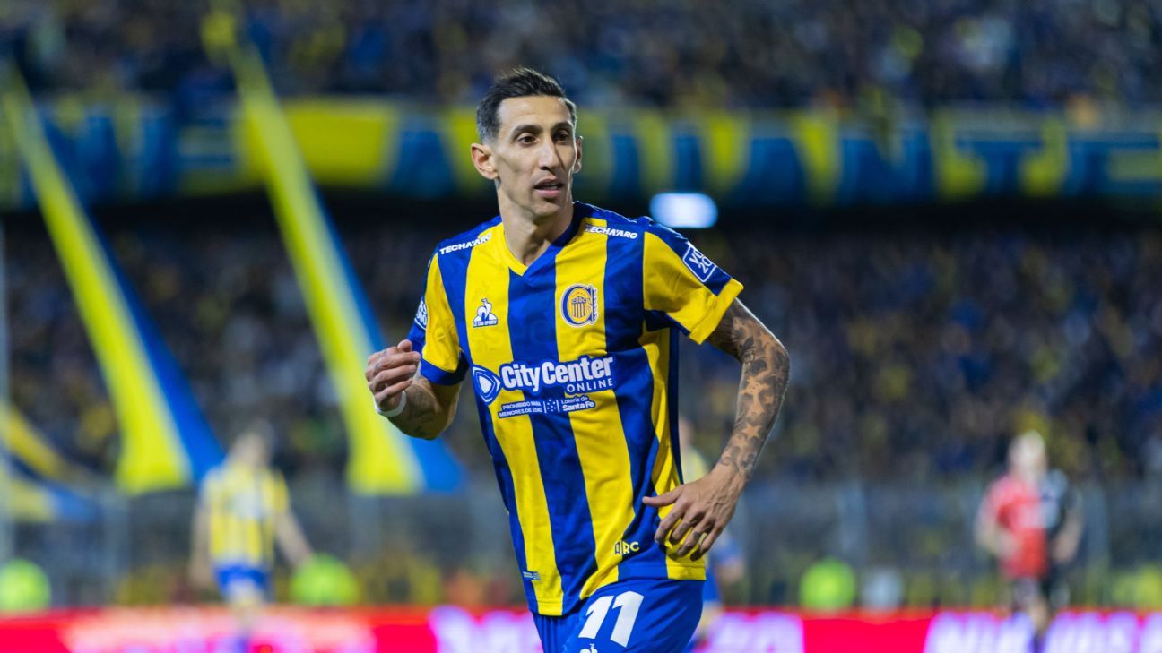 Di María deve seguir no Rosario Central e pode enfrentar o Corinthians