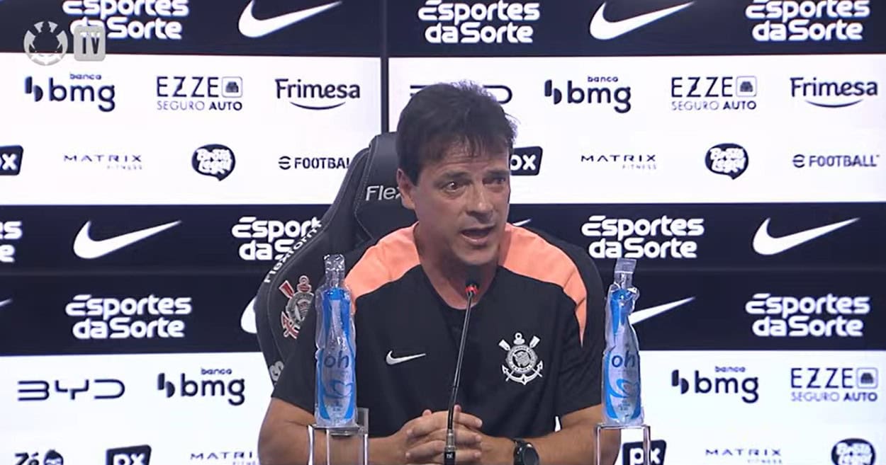 Diniz destaca conexão entre Corinthians e torcida e aponta mudança