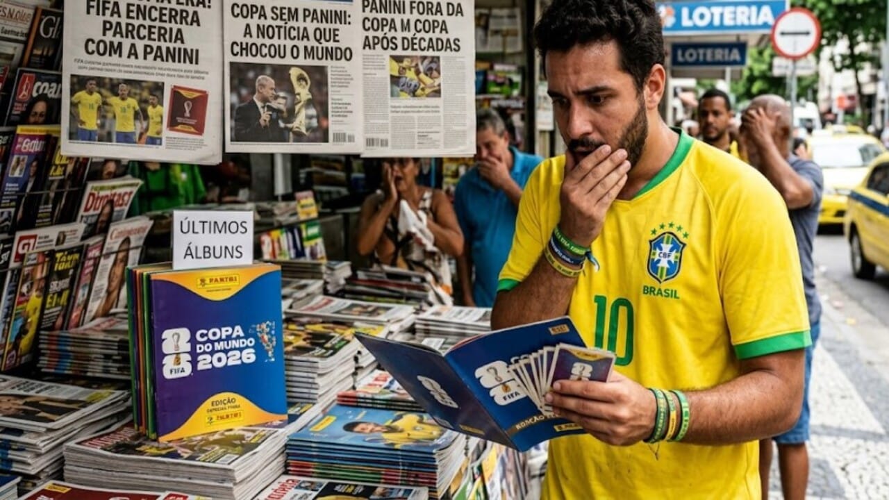 FIFA encerra parceria histórica com a Panini e decisão marca mudança estratégica