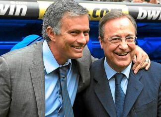 Florentino Pérez evita falar sobre Mourinho, mas manda recado forte após crise no Real Madrid Florentino Pérez evita falar sobre Mourinho, mas manda recado forte