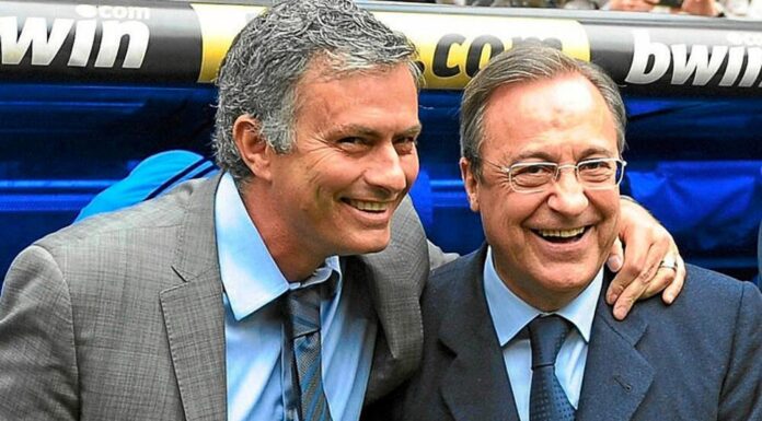 Florentino Pérez evita falar sobre Mourinho, mas manda recado forte após crise no Real Madrid Florentino Pérez evita falar sobre Mourinho, mas manda recado forte