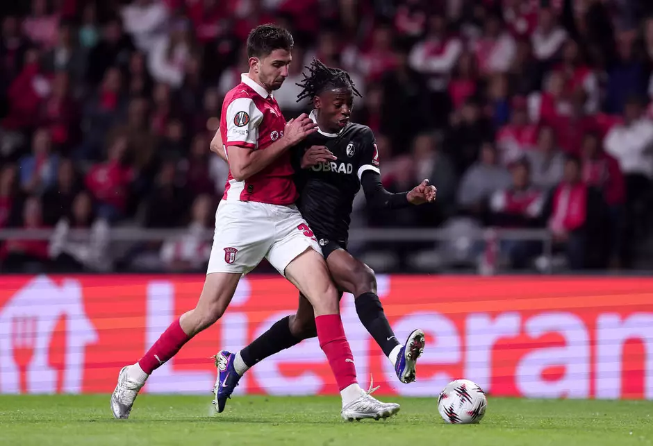 Freiburg elimina Braga, faz história e chega à primeira final europeia de sua trajetória