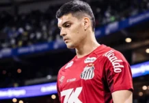 Gabriel Brazão fica perto de saída do Santos e perda preocupa Cuca em meio à temporada Gabriel Brazão fica perto de saída do Santos e perda preocupa Cuca