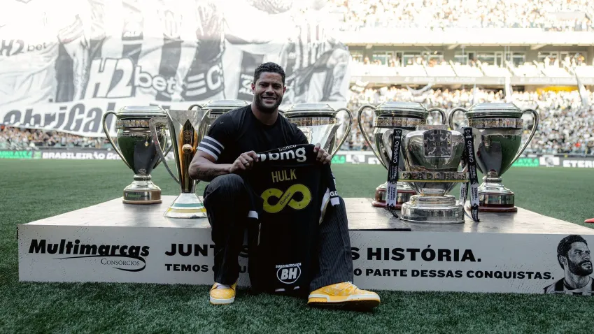 Hulk se emociona em despedida do Atlético-MG, faz declaração à torcida e encerra um dos ciclos mais marcantes do clube