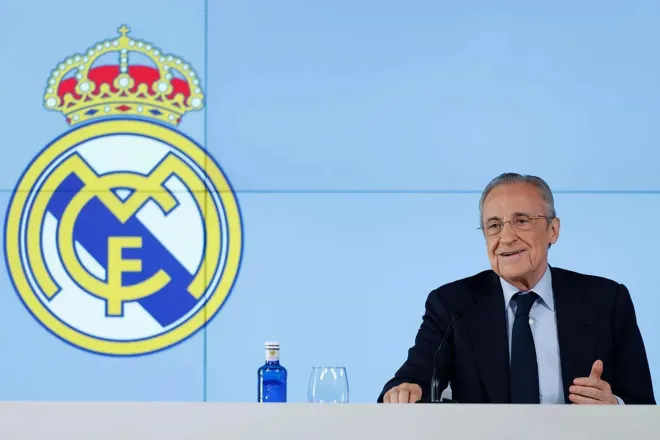 Imprensa espanhola destrói coletiva do presidente do Real Madrid