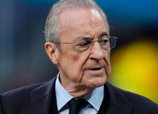 Imprensa espanhola destrói coletiva do presidente do Real Madrid e crise no clube ganha novo capítulo Imprensa espanhola destrói coletiva do presidente do Real Madrid