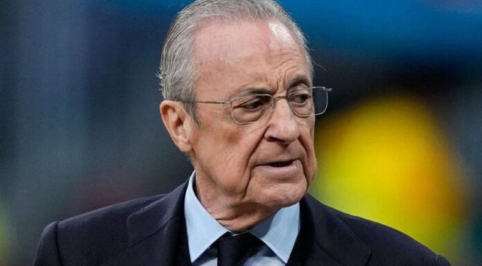 Imprensa espanhola destrói coletiva do presidente do Real Madrid e crise no clube ganha novo capítulo Imprensa espanhola destrói coletiva do presidente do Real Madrid