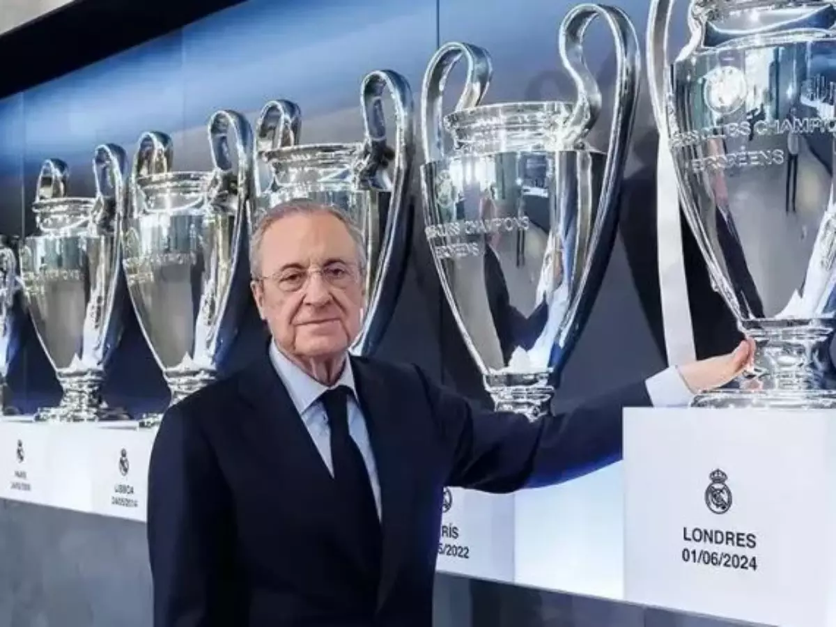 Imprensa espanhola destrói coletiva do presidente do Real Madrid