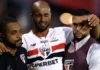 Lucas Moura sofre ruptura no tendão de Aquiles e desfalca o São Paulo por longo período Lucas Moura sofre ruptura no tendão de Aquiles e desfalca o São Paulo
