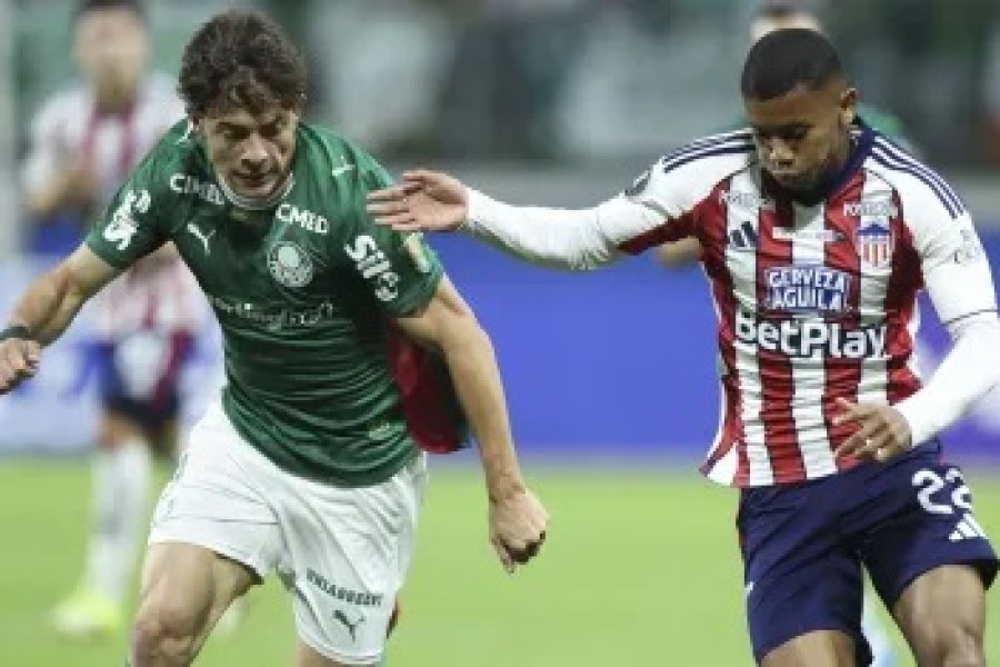 Palmeiras goleia o Junior Barranquilla, avança às oitavas