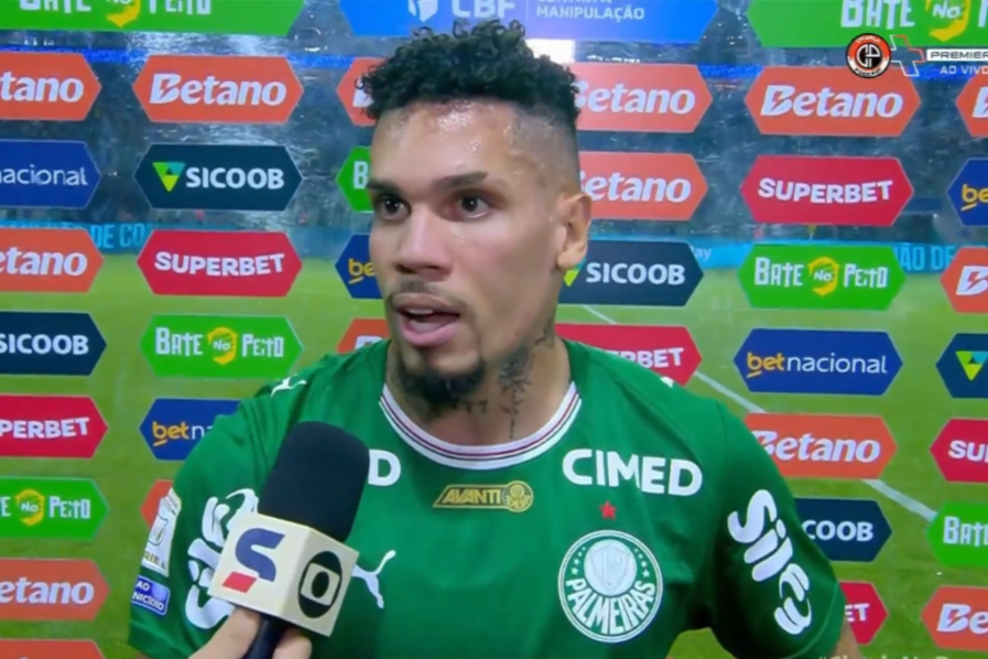 Paulinho desabafa após reestreia pelo Palmeiras