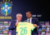 Presidente da CBF afirma que Ancelotti convocará a Seleção para a Copa com contrato renovado Presidente da CBF afirma que Ancelotti convocará a Seleção para a Copa com contrato renovado