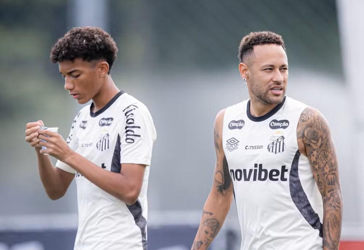 Robinho Jr. acusa Neymar de agressão, Santos abre sindicância