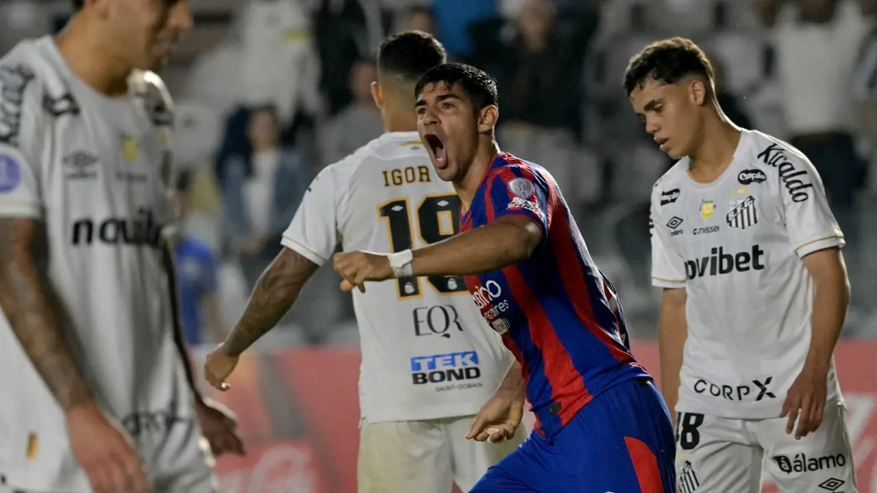 Santos cede empate ao San Lorenzo, amarga lanterna na Sul-Americana