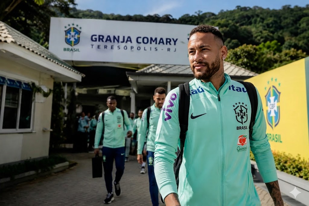 Seleção Brasileira inicia preparação em Teresópolis