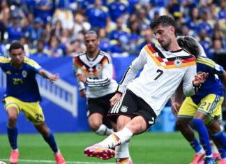 Alemanha aplica 7 a 1 em Curaçao e registra sua segunda maior estreia da história das Copas do Mundo Alemanha aplica 7 a 1 em Curaçao e registra sua segunda maior estreia da história das Copas do Mundo