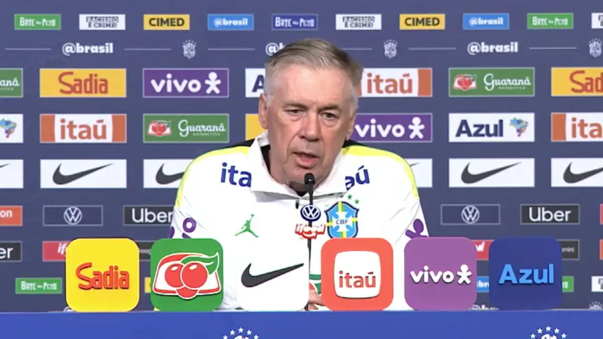 Ancelotti atualiza situação de Neymar antes da estreia do Brasil