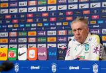 Ancelotti confirma que já definiu o time titular do Brasil para estreia contra Marrocos na Copa do Mundo Ancelotti confirma que já definiu o time titular do Brasil para estreia