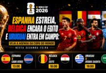 Espanha estreia, Bélgica encara o Egito e Uruguai entra em campo: veja a agenda da Copa do Mundo nesta segunda-feira (15) Espanha estreia, Bélgica encara o Egito e Uruguai entra