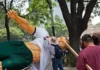 Cidade do México vive tensão a uma semana da Copa do Mundo após protestos e derrubada de estátuas Cidade do México vive tensão a uma semana da Copa do Mundo