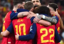 Espanha divulga numeração oficial para a Copa do Mundo: Dani Olmo fica com a 10 e Lamine Yamal mantém a 19 Espanha divulga numeração oficial para a Copa do Mundo