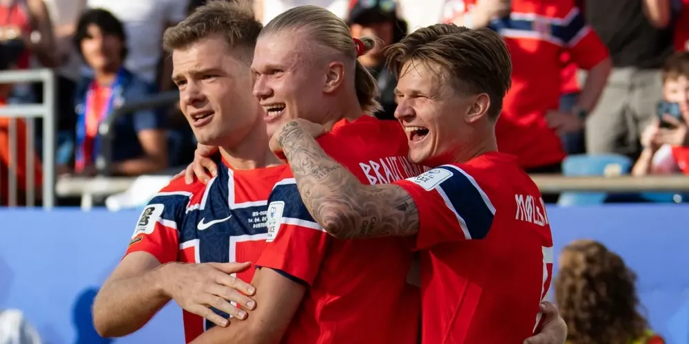 Haaland brilha, Noruega goleia o Iraque e assume protagonismo no Grupo I da Copa do Mundo