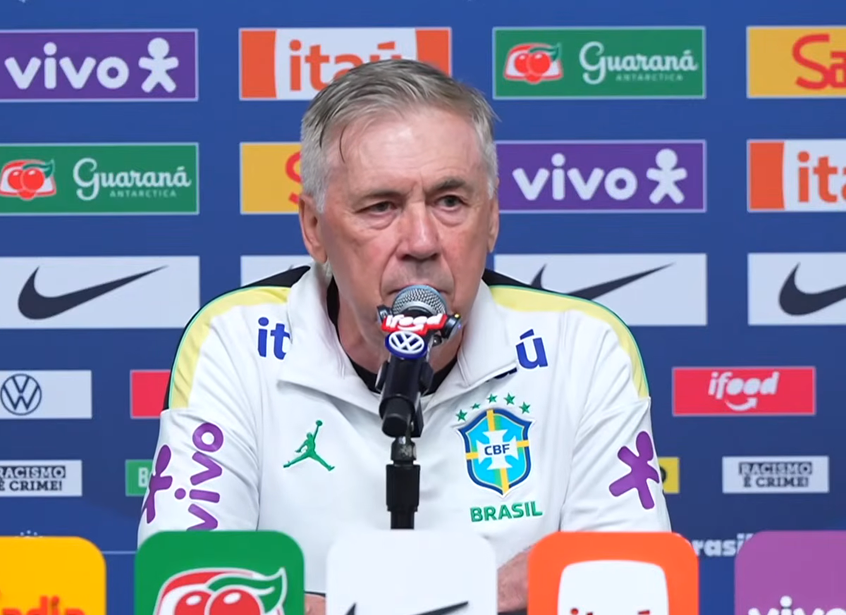 “O medo é importante” Ancelotti explica sentimento antes da estreia do Brasil na Copa do Mundo
